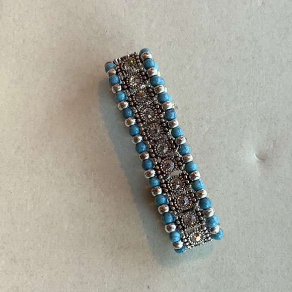 Beaded rhinestone bracelet - Picture 2 of 7